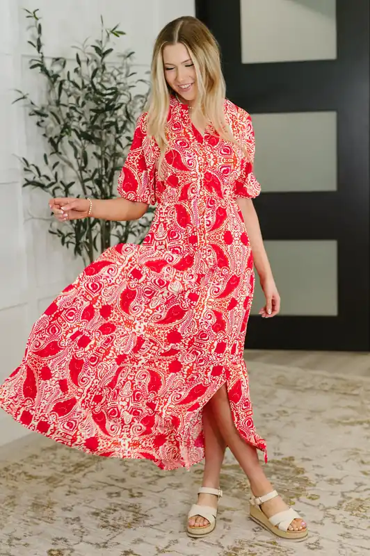 Strolling By Floral Maxi Dress - One Eleven North
