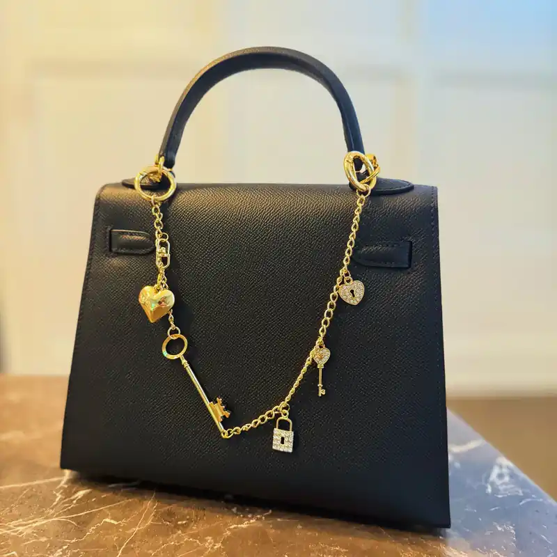 Key to My Heart Bag Charm - Ellisonyoung.com