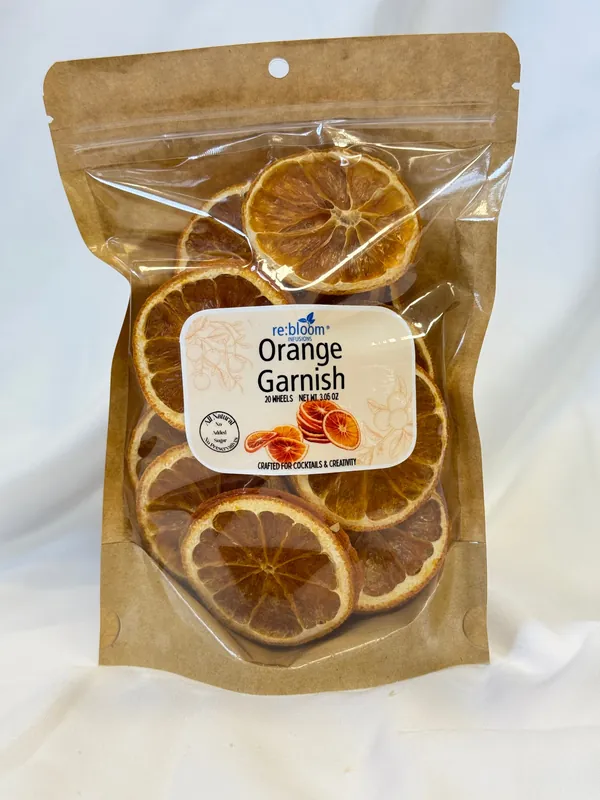 Orange Garnish - re:bloom infusions