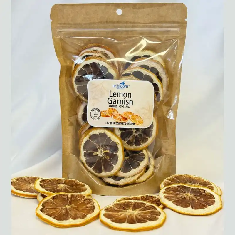 Lemon Garnish - re:bloom infusions