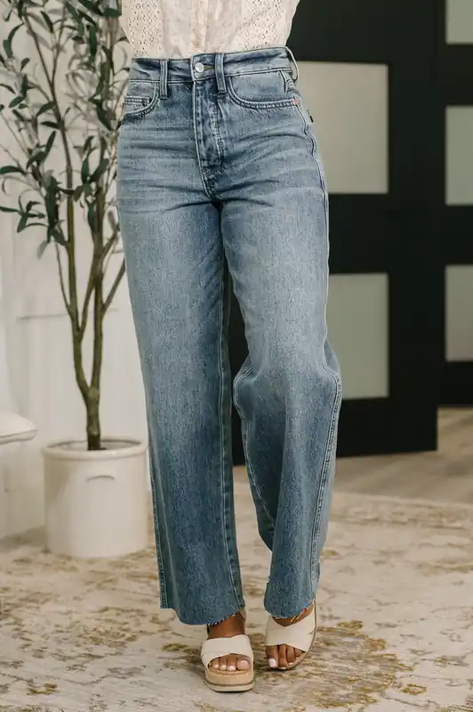 Ciera High Waist Rigid Magic Wihelmina Baggy - Judy Blue