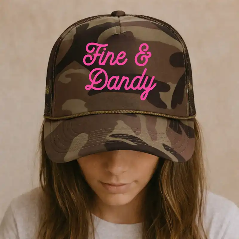 Fine & Dandy Trucker Hat - Shop Fête