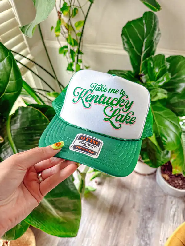 Take me to Kentucky Lake, Summer Trucker Hat - the Clandestine Underground
