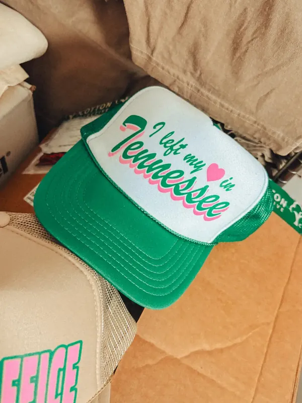 I Left my Heart in Tennessee, Western Trucker Hat - the Clandestine Underground