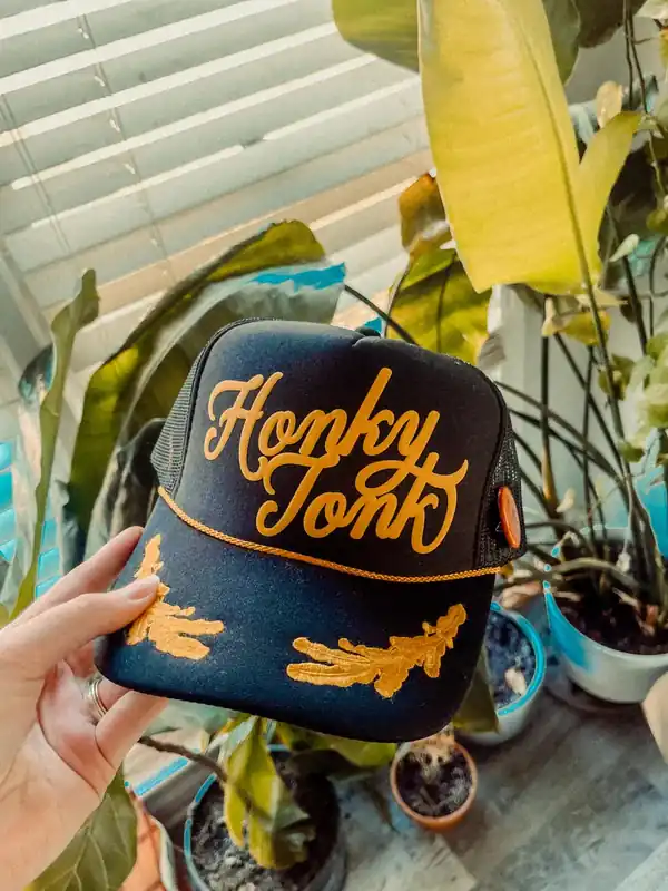 Honky Tonk, Western Trucker Hat - the Clandestine Underground