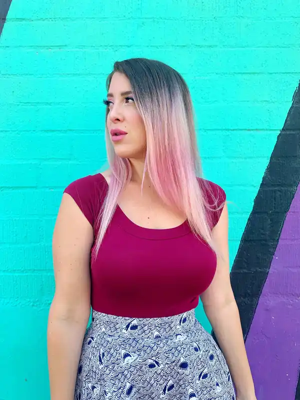 Retro Boat Neck Top in Burgundy - Retrolicious