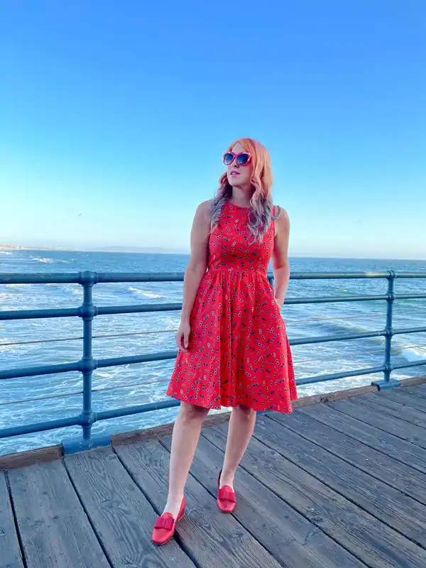 Sunglasses Vintage Dress - Retrolicious