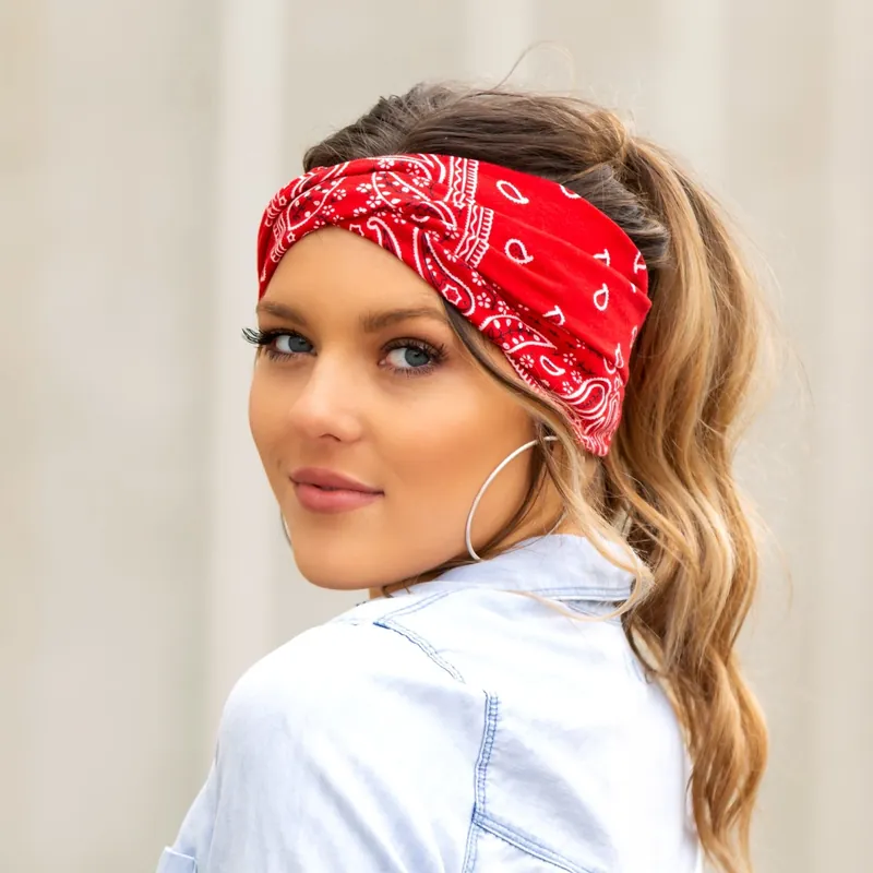 Bandana Twist Headwraps - Aili's Corner
