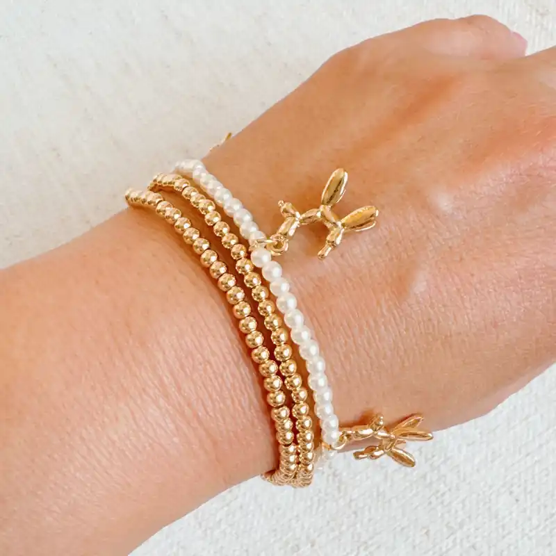 Balloon Puppy Stretch Bracelet Set Of 3 - Ellisonyoung.com