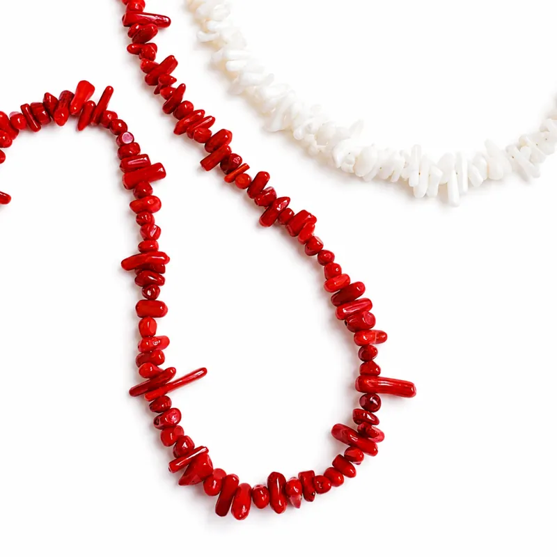 White Sands Coral Reef Necklace – Gold-Plated Coastal Style