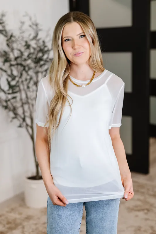 Which Choice Layered Mesh Top - One Eleven North