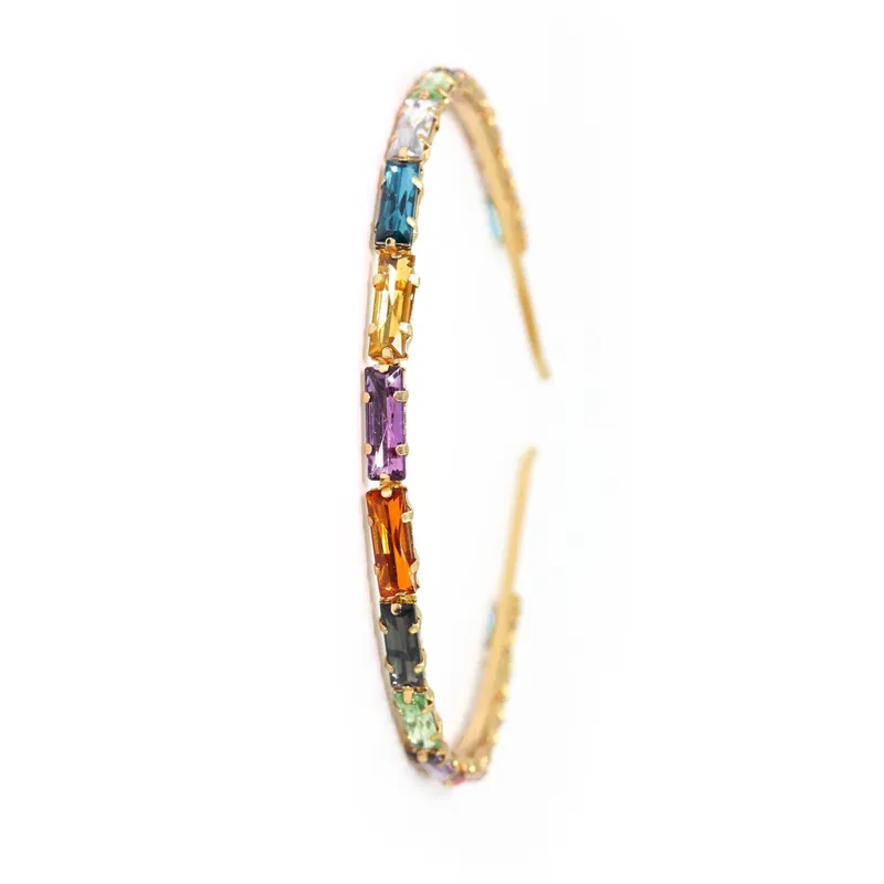 Sleek and Profesh Rainbow Gem Headband - The Bullish Store