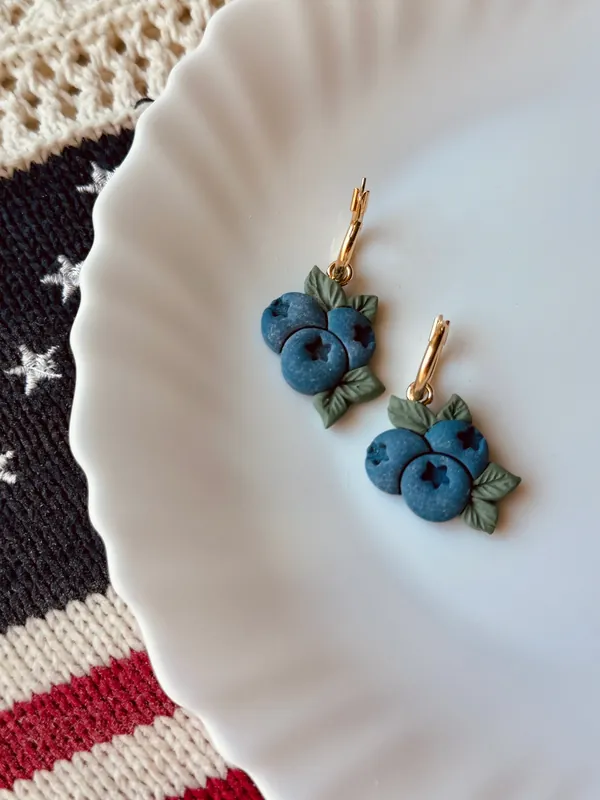 Blueberry Hoops - Shop Something Earthy
