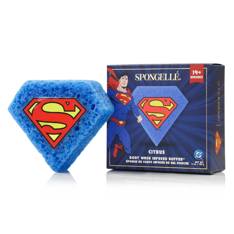 Superman™ Citrus Body Buffer | DC Superhero - Spongellé