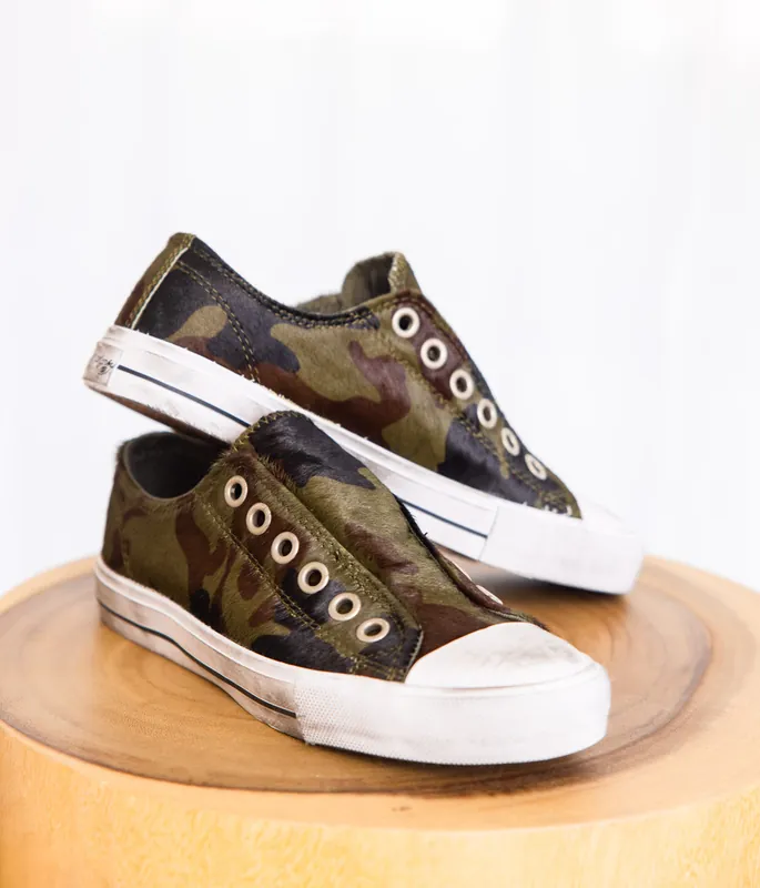 Shalomar Sneaker in Camo - Rural Haze