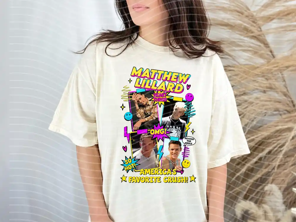 Teen Crush Matthew L Graphic Tee - Anchored Grace Boutique