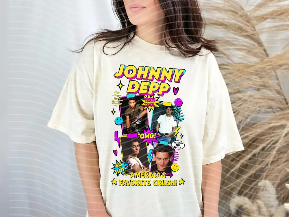 Teen Crush Johnny D Graphic Tee - Anchored Grace Boutique
