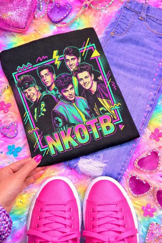 NKOTB Graphic Tee - Anchored Grace Boutique