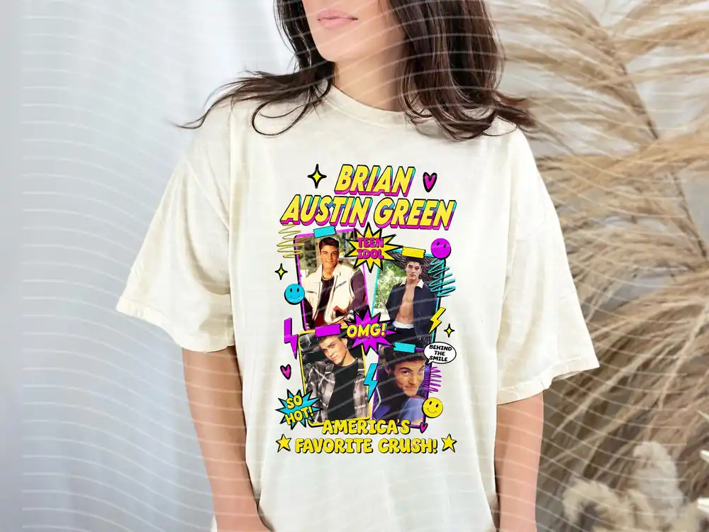Teen Crush Brian Austin G Graphic Tee - Anchored Grace Boutique