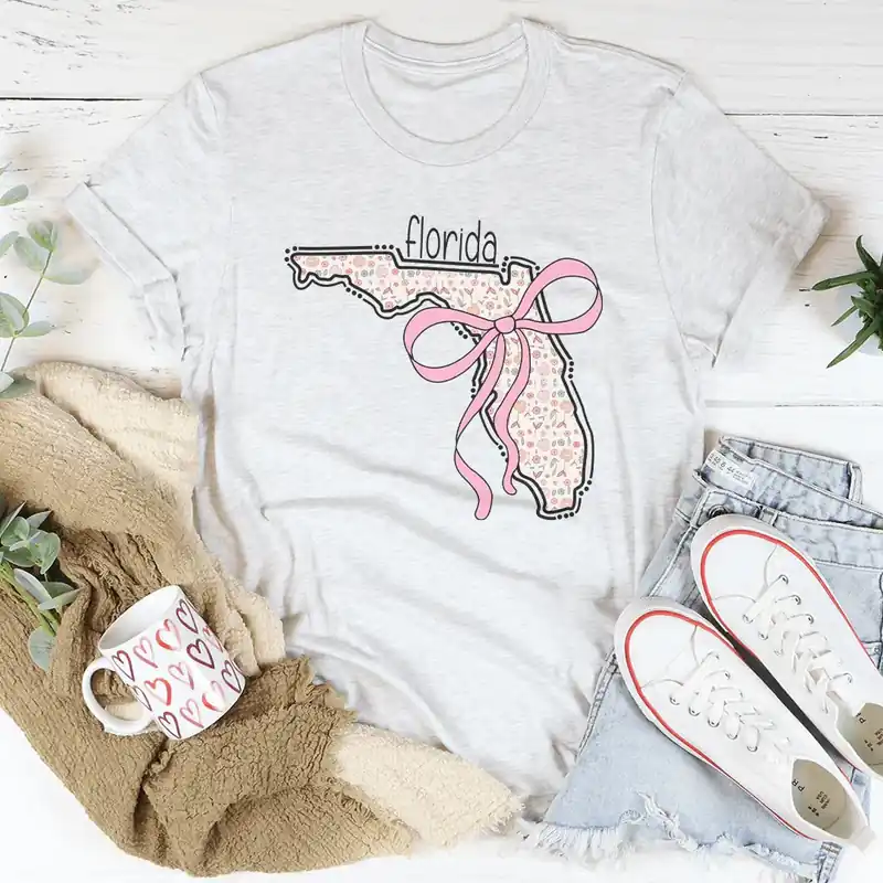 Florida Tee - Peachy Sunday
