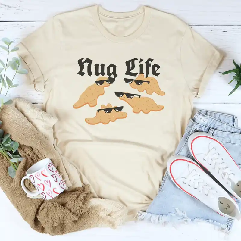 Nug Life Tee - Peachy Sunday