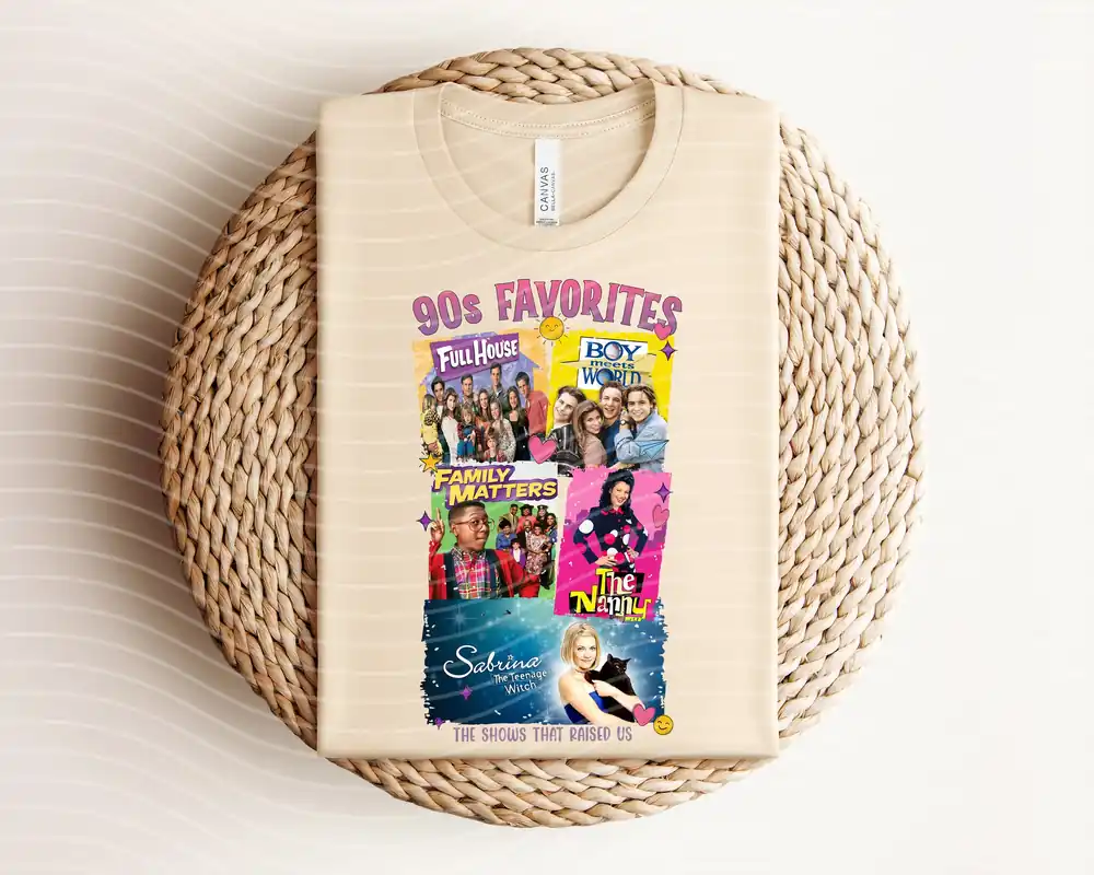 90s Favorites Graphic Tee - Anchored Grace Boutique