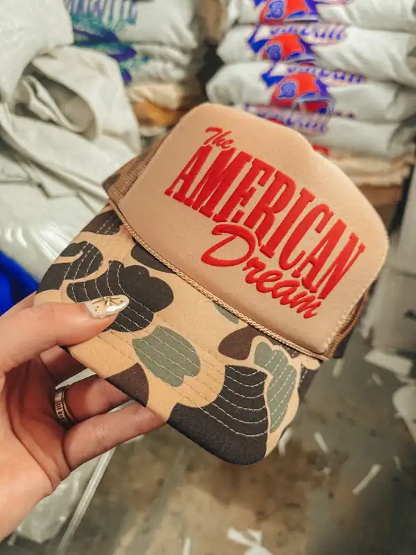The American Dream, PUFF Western Trucker Hat - the Clandestine Underground