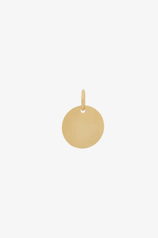 Gold Disc Charm - ANINE BING SALE