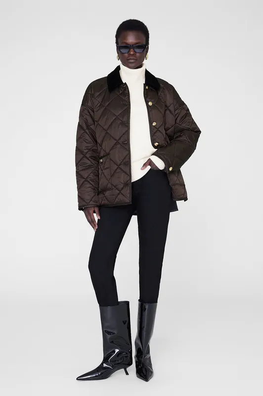 Luca Padded Jacket - Deep Brown