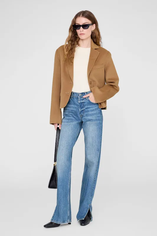 Etienne Blazer - Camel Cashmere Blend