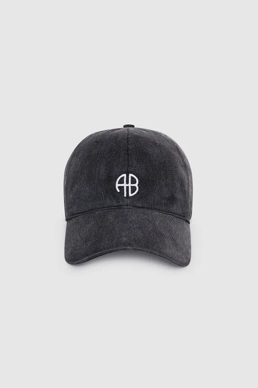 Jeremy Baseball Cap - Washed Smoke Grey