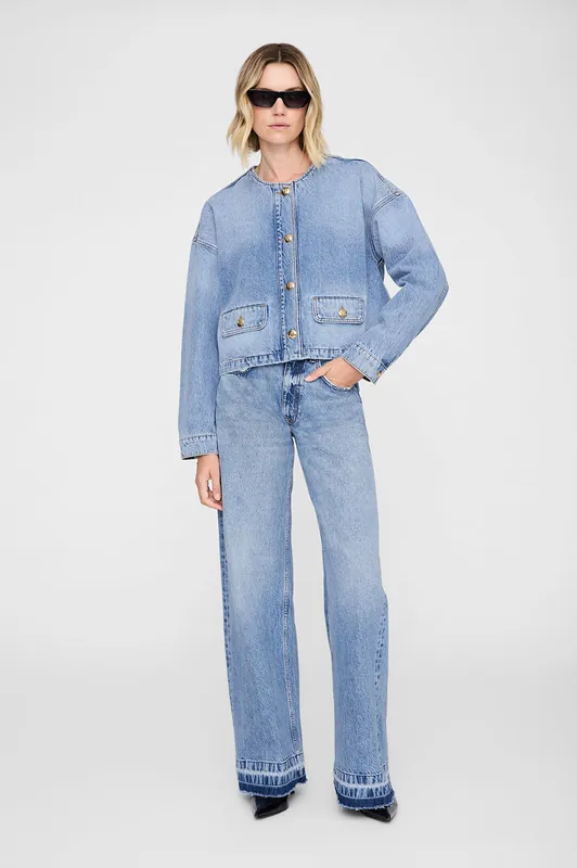 Blanche Jacket - Caspian Blue