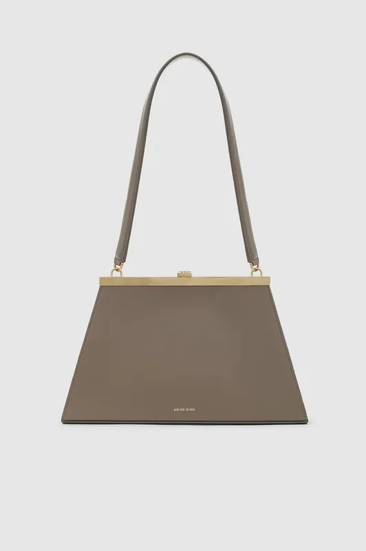 Anine Bag Smooth Leather - Taupe