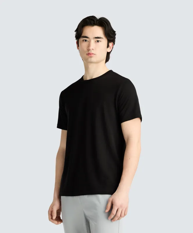 Men's Tall Merino Crew Neck T-Shirt