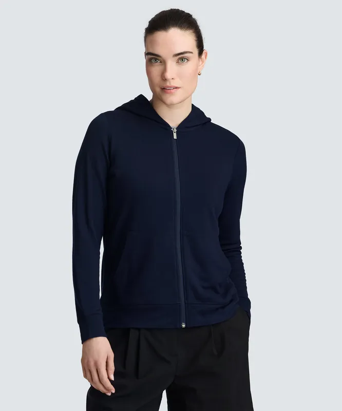 Women's Compact Travel Hoodie - Unbound Merino