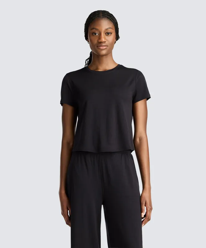 Women's Ultrafine Merino Sleep Top - Unbound Merino
