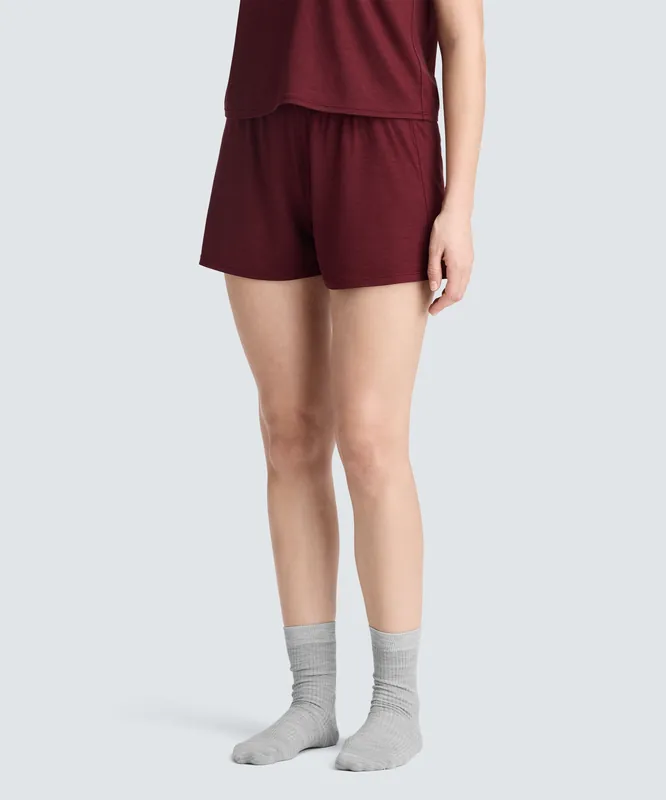 Women's Merino Sleep Shorts - Unbound Merino