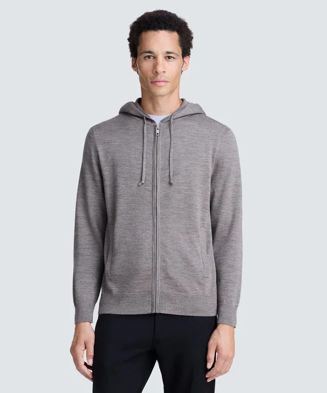 Men's Merino Knit Hoodie - Unbound Merino