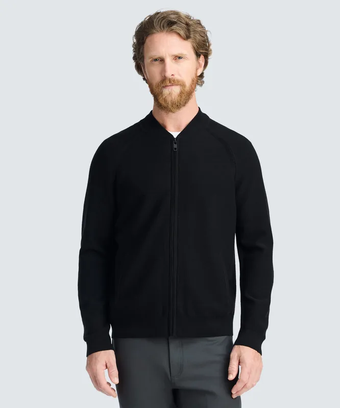 Men's Merino Knit Bomber - Unbound Merino