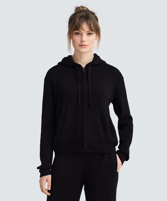 Women’s Merino Knit Hoodie - Unbound Merino