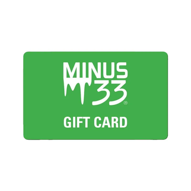 Minus33 Electronic Gift Card - Minus33 Merino Wool Clothing