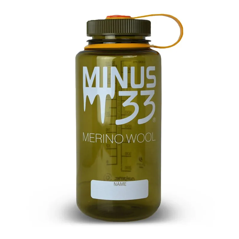 Minus33 Nalgene Wide Mouth Bottle - Minus33 Merino Wool Clothing