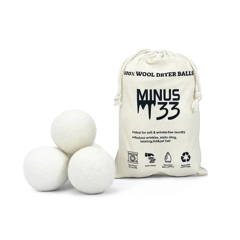 100% Wool Dryer Ball (6 Pack) - Minus33 Merino Wool Clothing
