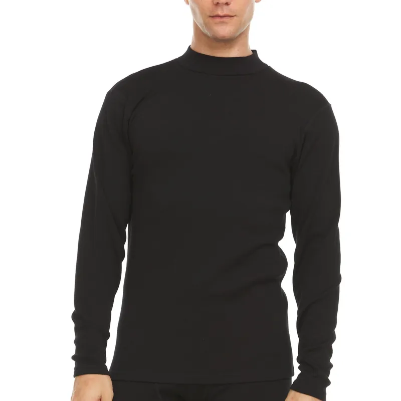 Men's Heavyweight Merino Wool Mock Neck | 100% Merino Wool - Minus33 Merino Wool Clothing