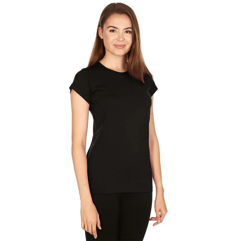 Test Lab: Batch 496 Lightweight Women's T-Shirt Crew Top - 100% Merino Wool