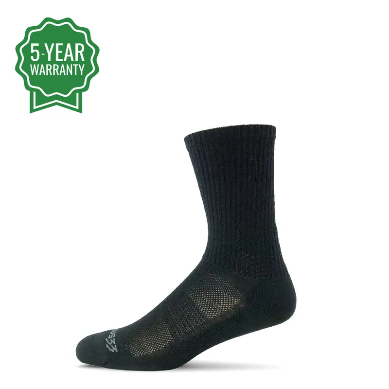 Microweight Cushion - Crew Wool Dress Socks Mountain Heritage