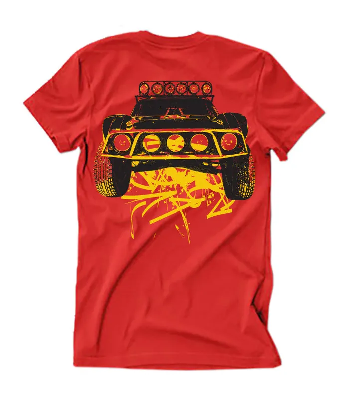 Mens Dirty Beast T-Shirt - Red