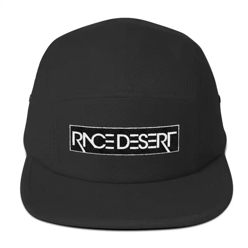 Race Desert Camper Hat - Black