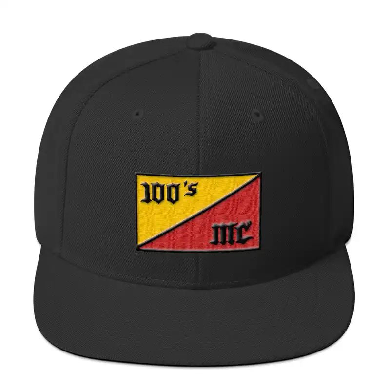 100's MC Official Club Flag Snapback Hat - Race Desert