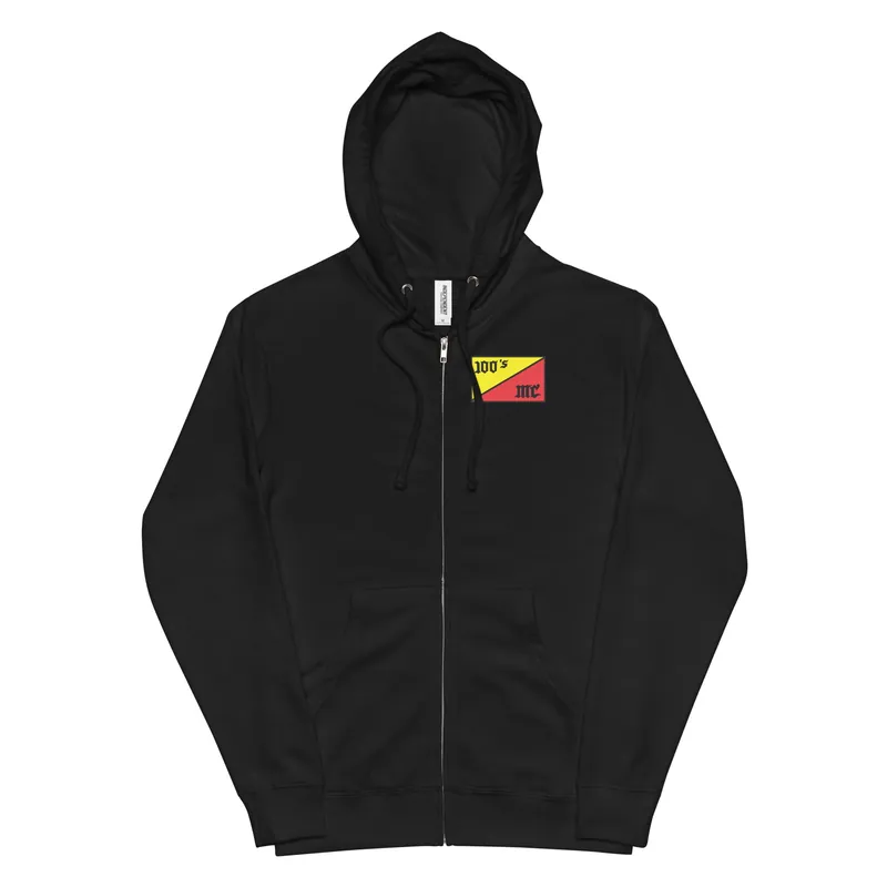 100s MC Club Member Zip-Up - OG 100s Flag
